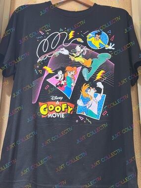 Disney Parks Disneyland A Goofy Movie Black Graphic T Shirt